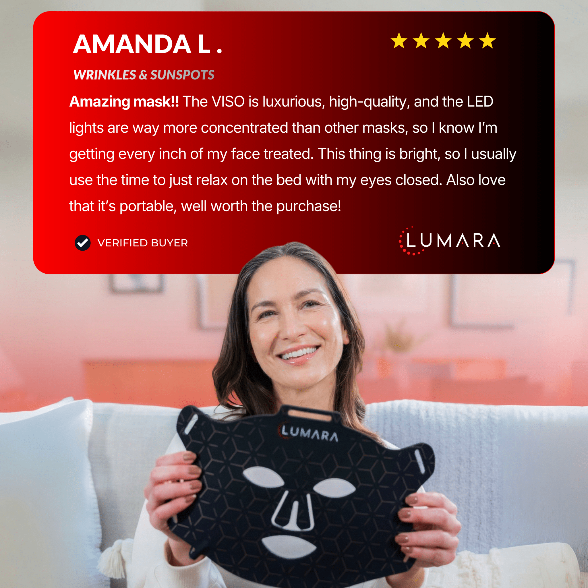 Red Light Therapy Mask
